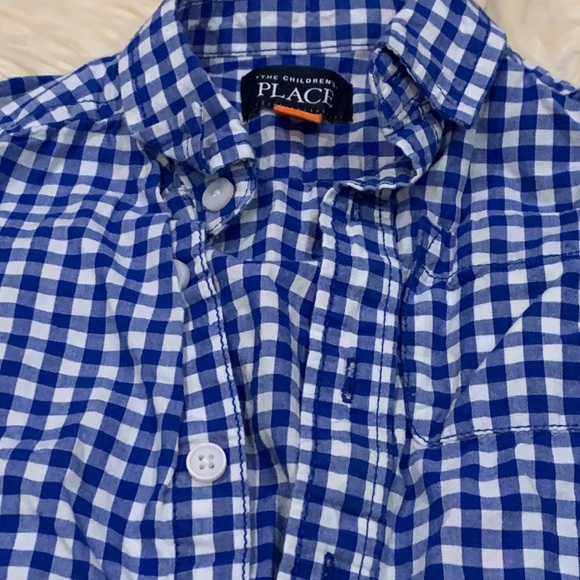 Carter’s & Children’s Place Short & Long-Sleeve Button Shirts in size 24M - Picture 6 of 8